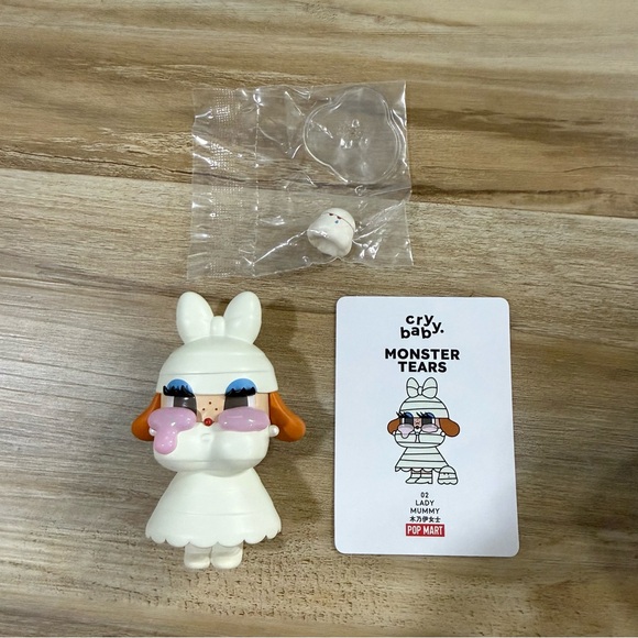 *RARE* Crybaby Monster Tears Figurine - LADY MUMMY - Pop Mart 100% Authentic - Picture 4 of 14